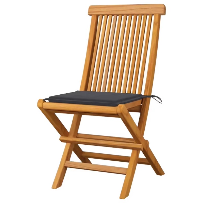 Outdoor Furniture Indonesia - Tik Ağacı Geleneksel Katlanır Bahçe Sandalyesi