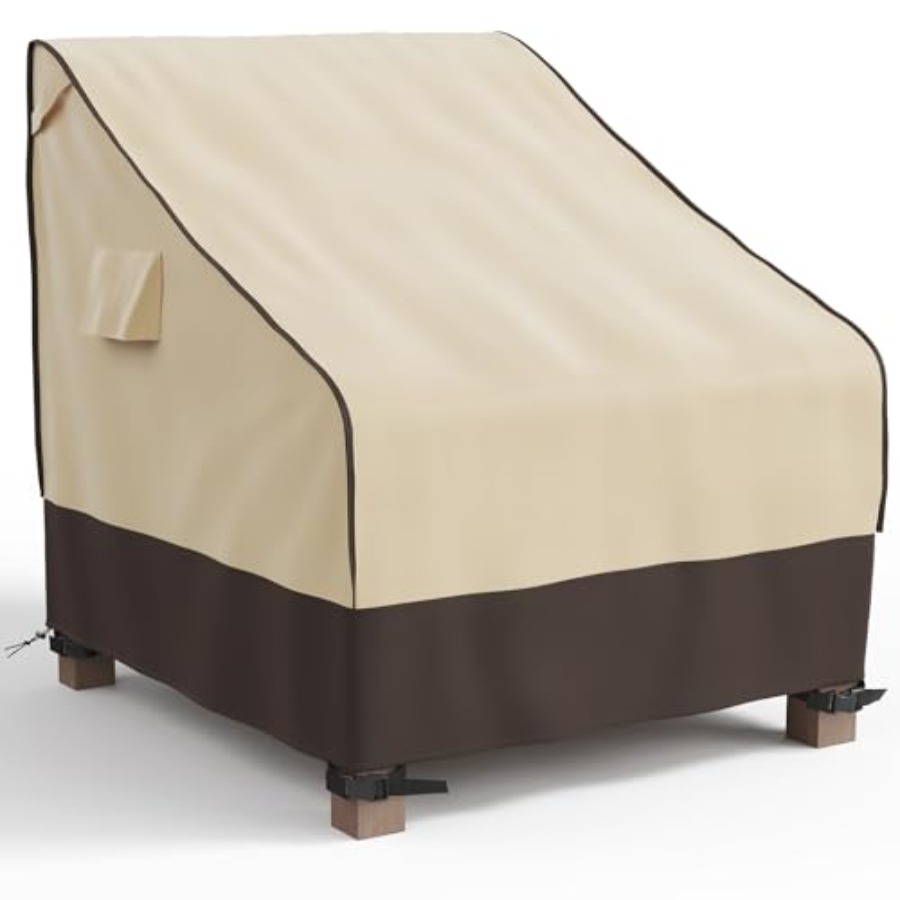 Outdoor Furniture Heavy Duty - Veranda Sandalye Örtüsü Su Geçirmez, UV