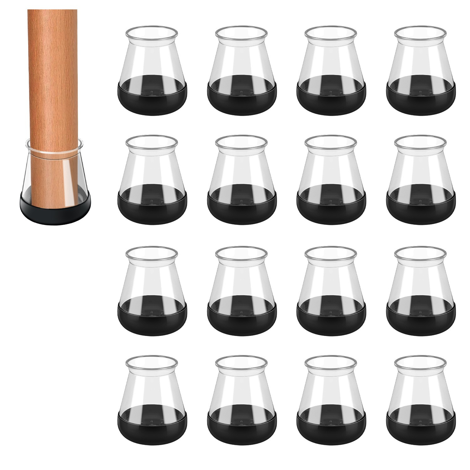 Bistro Table Set - Kalın ve aşınmaya dayanıklı sandalye ayak