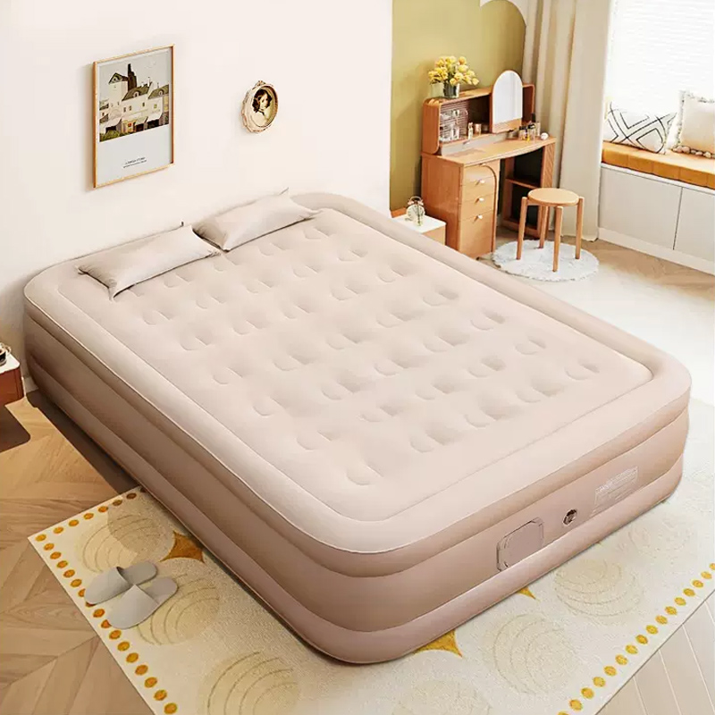Outdoor Furniture Sales - Dahili Pompalı Kraliçe Hava Yatağı Yükseltilmiş