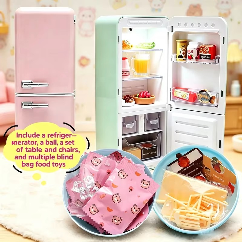 4 Renkli Mini Buzdolabı Gizeml - Bistro Table Set incelemesi ve fiyatı