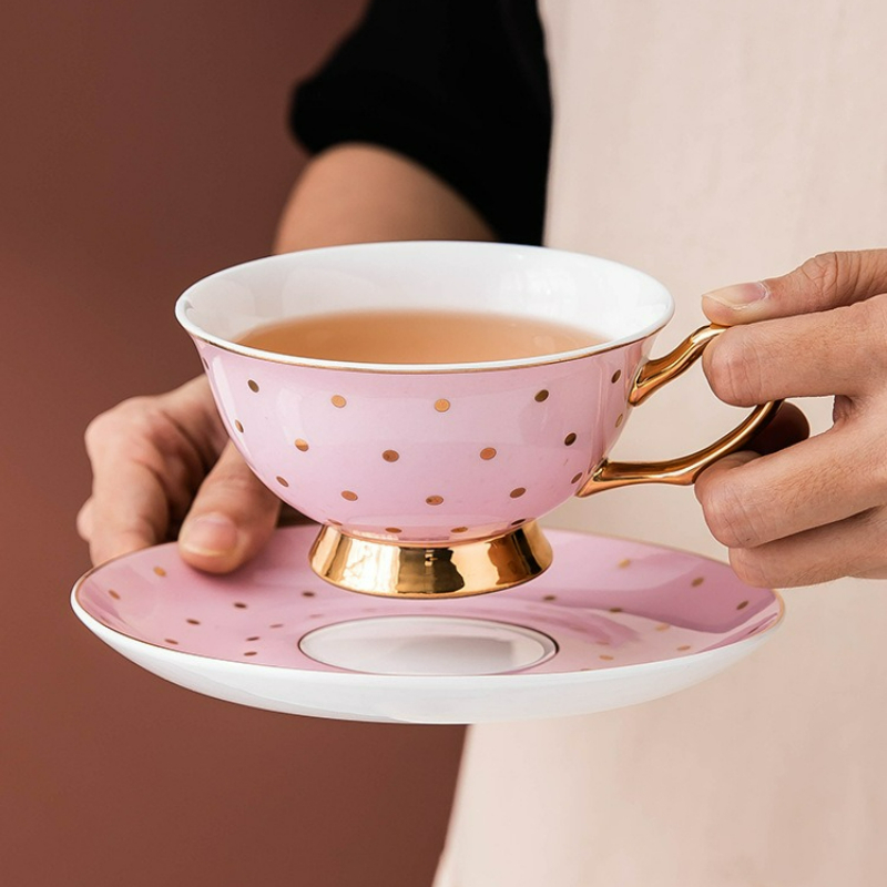 Seramik Pembe Kahve Kupaları,  - Bistro Table Set incelemesi ve fiyatı