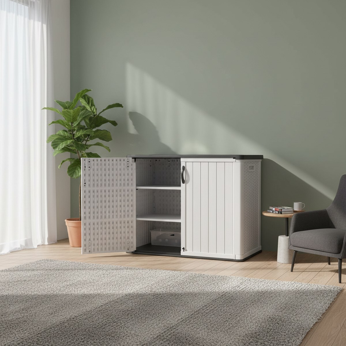 Büyük Plastik Dış Mekan Depola - Garden Storage Box incelemesi ve fiyatı