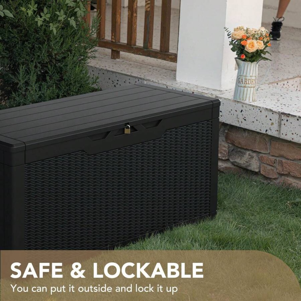 Büyük Kilitlenebilir Dış Mekan - Garden Storage Box incelemesi ve fiyatı