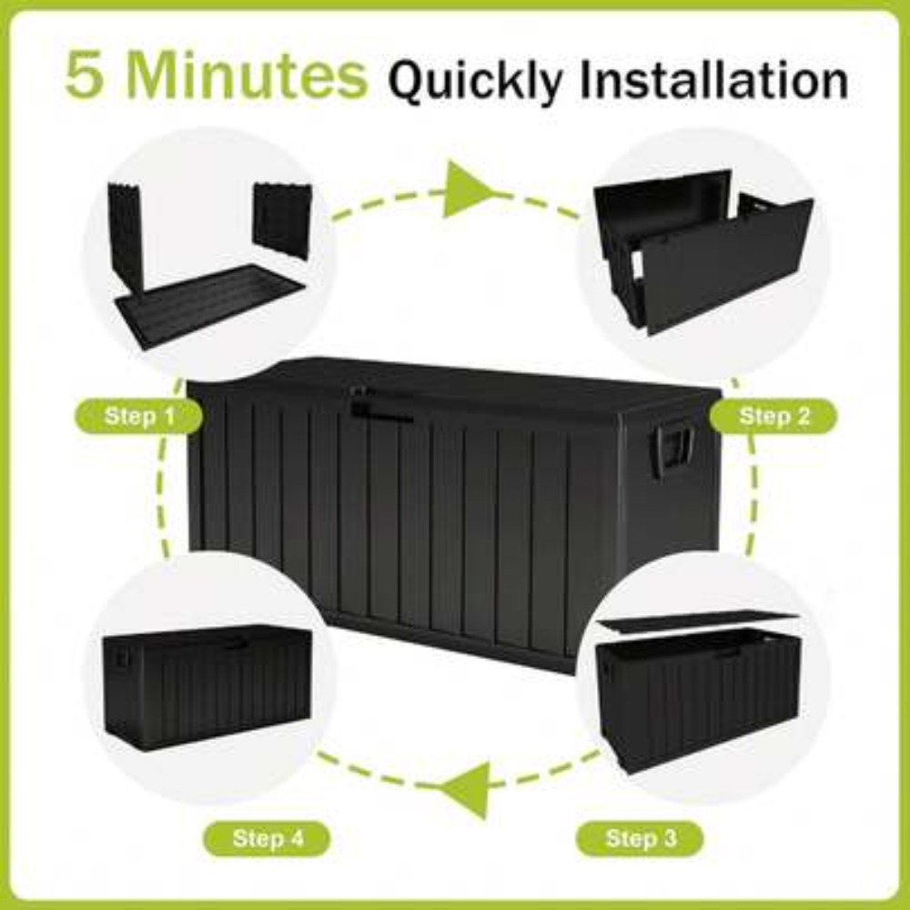 75 Galonluk Dış Mekan Saklama  - Garden Storage Box incelemesi ve fiyatı
