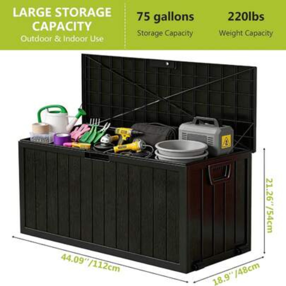 75 Galonluk Dış Mekan Saklama  - Garden Storage Box incelemesi ve fiyatı