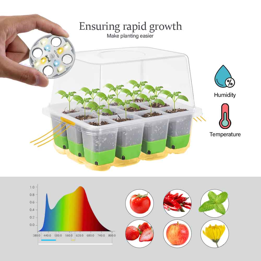 LED Büyümek Işık Fide Başlangı - Garden Storage Box incelemesi ve fiyatı