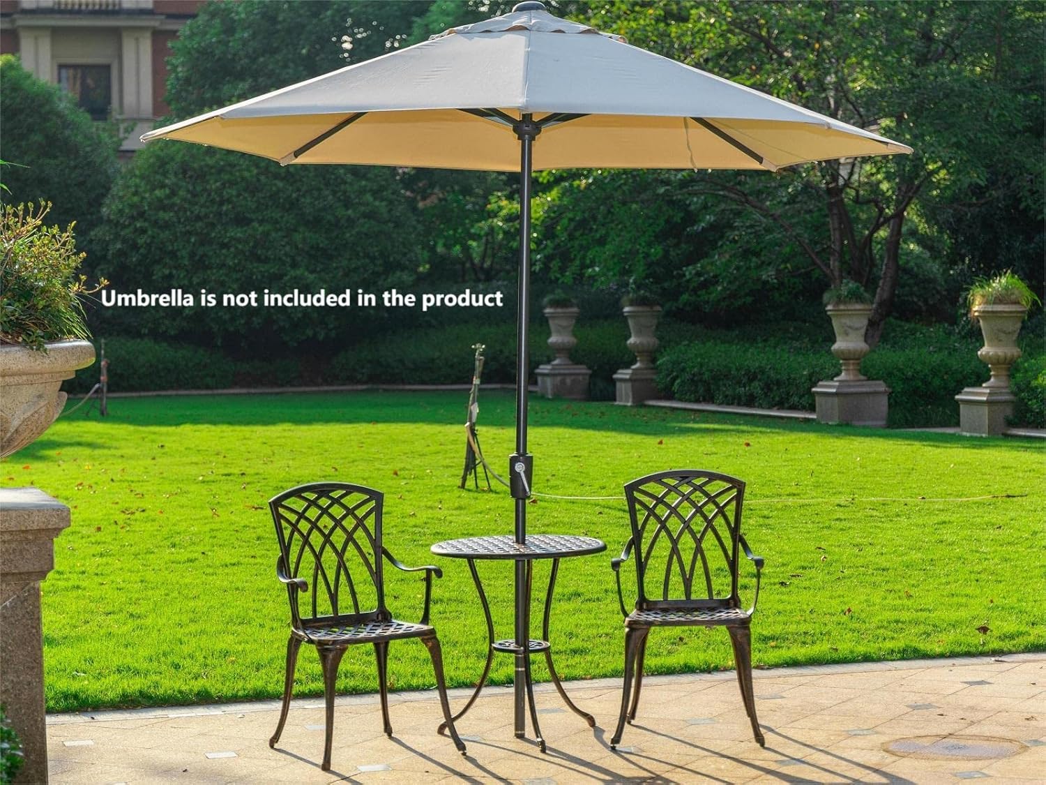 Bronz paslanmaz döküm alüminyu - Bistro Table Set incelemesi ve fiyatı