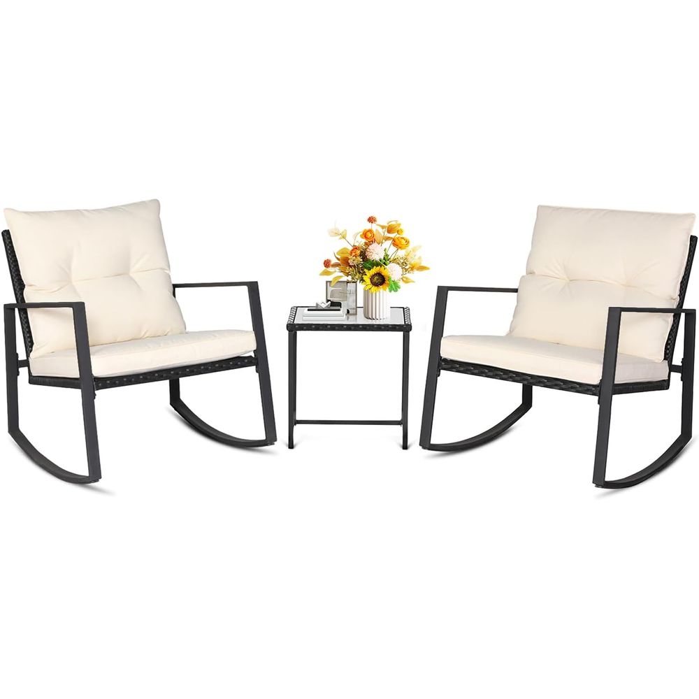3 Parçalı Dış Mekan Sallanan B - Bistro Table Set incelemesi ve fiyatı