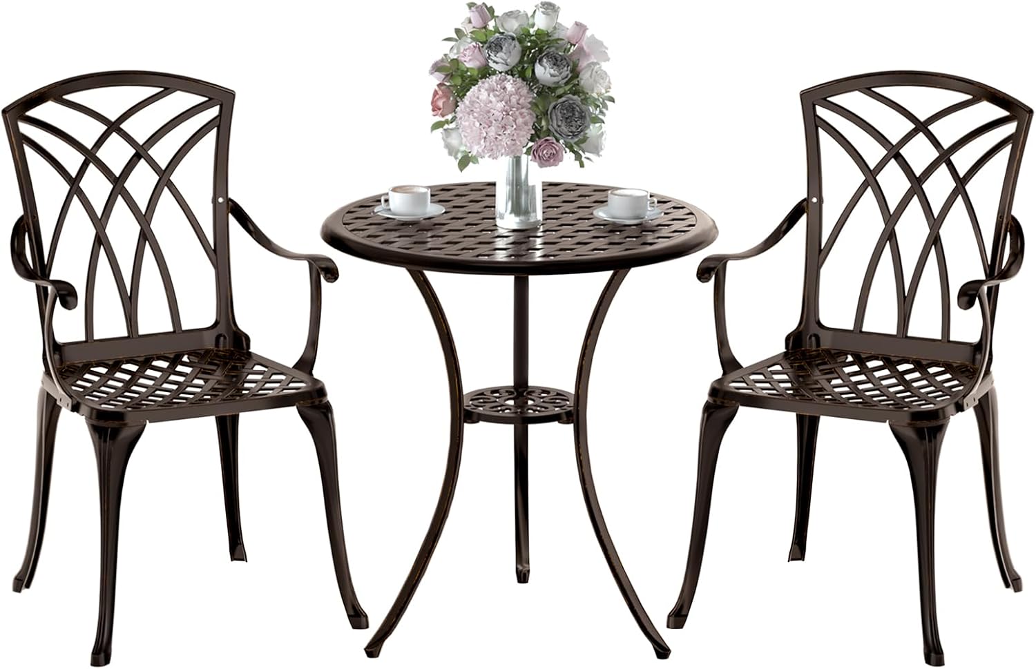 Bronz döküm alüminyumdan yapıl - Bistro Table Set incelemesi ve fiyatı
