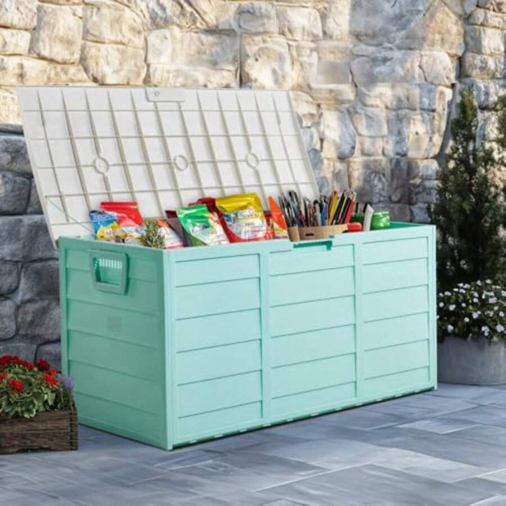 75 Galonluk Büyük Reçine Bahçe - Garden Storage Box incelemesi ve fiyatı