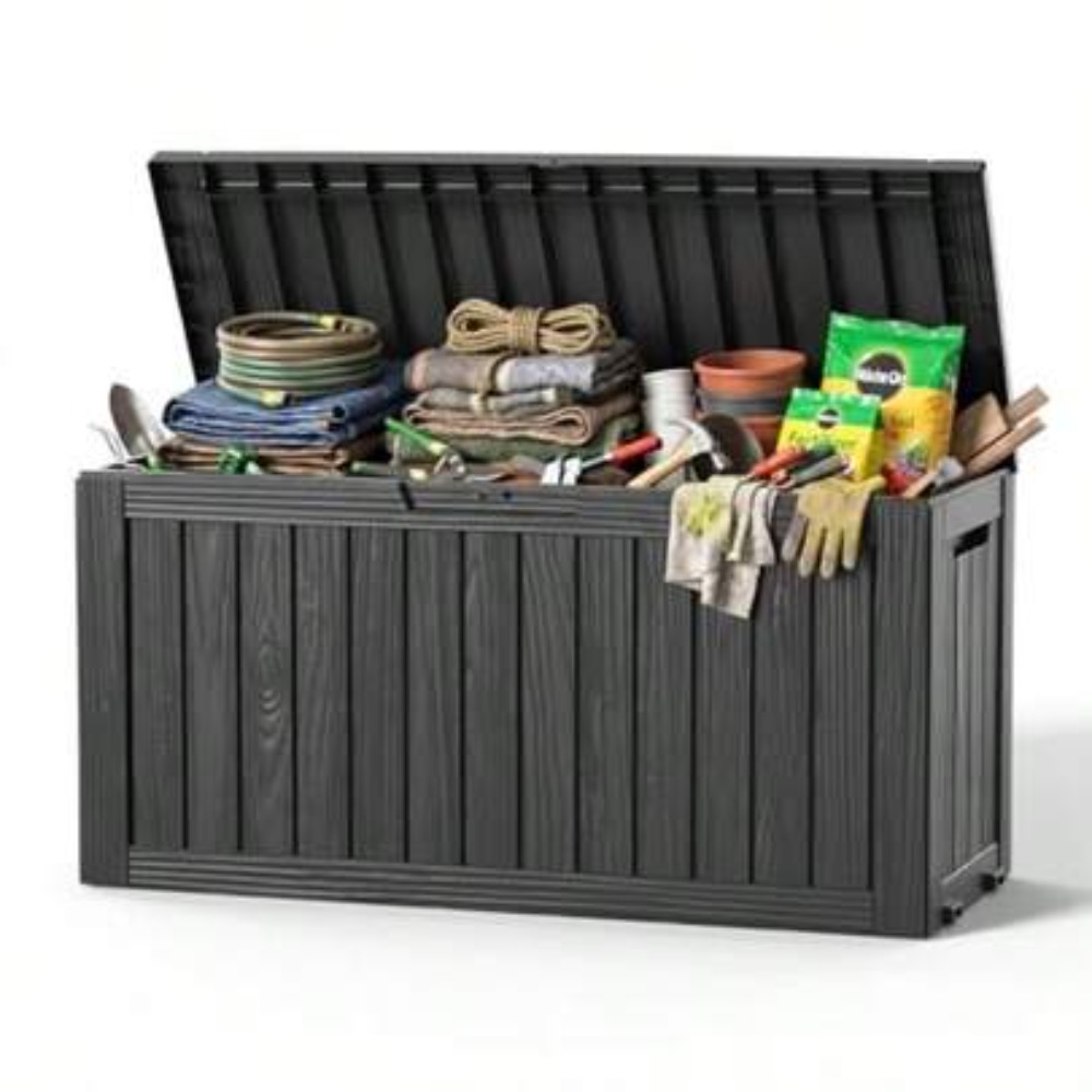 90 Galonluk Dış Mekan Saklama  - Garden Storage Box incelemesi ve fiyatı