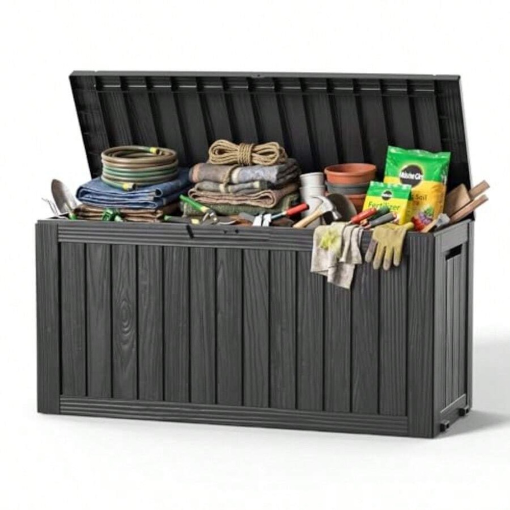 90 Galonluk Dış Mekan Saklama  - Garden Storage Box incelemesi ve fiyatı