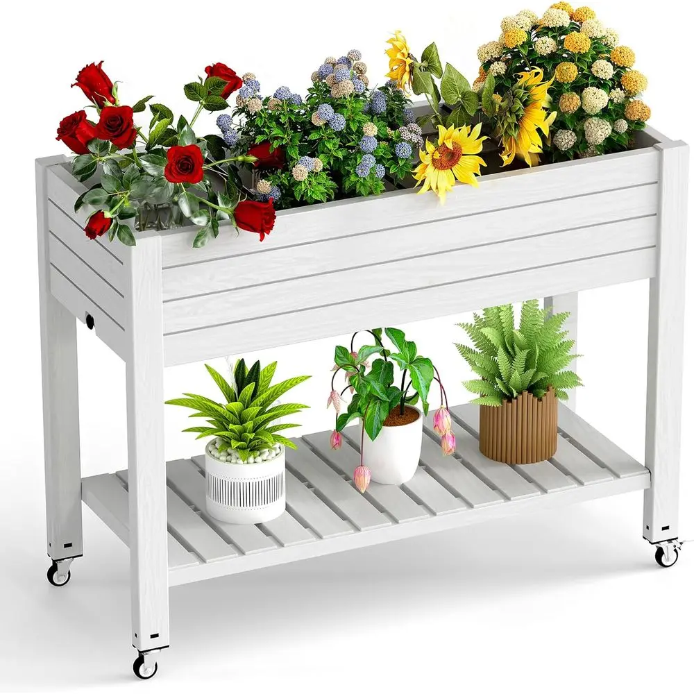 Ayaklı ve Tekerlekli Yükseltil - Garden Storage Box incelemesi ve fiyatı