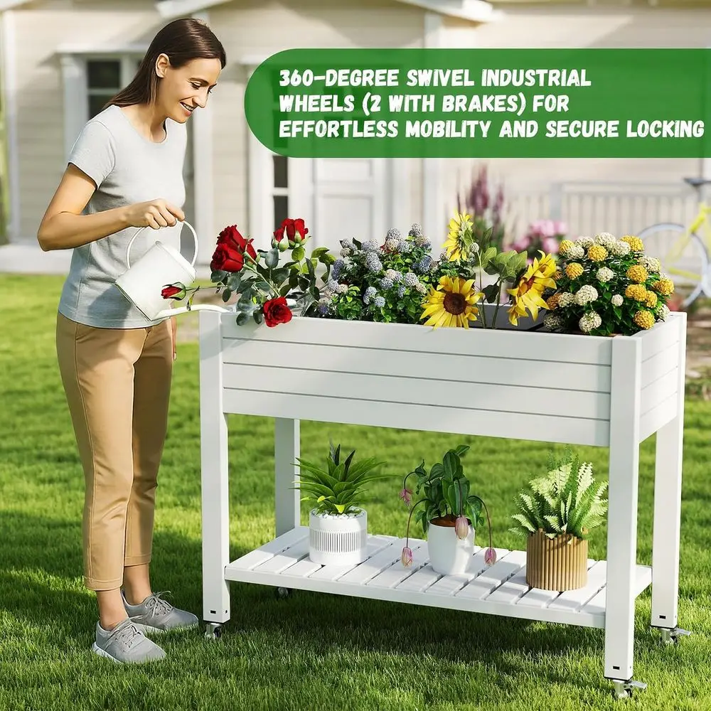 Ayaklı ve Tekerlekli Yükseltil - Garden Storage Box incelemesi ve fiyatı