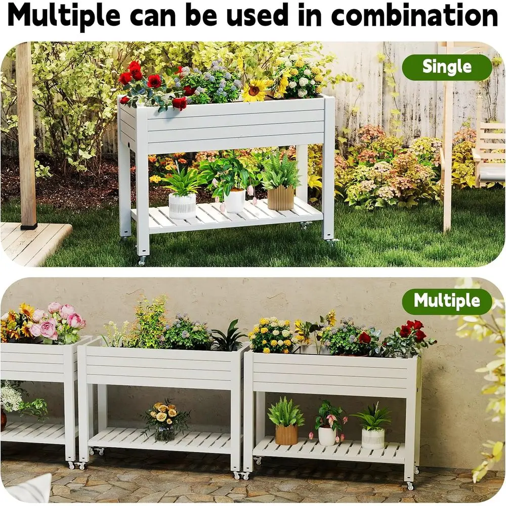 Ayaklı ve Tekerlekli Yükseltil - Garden Storage Box incelemesi ve fiyatı