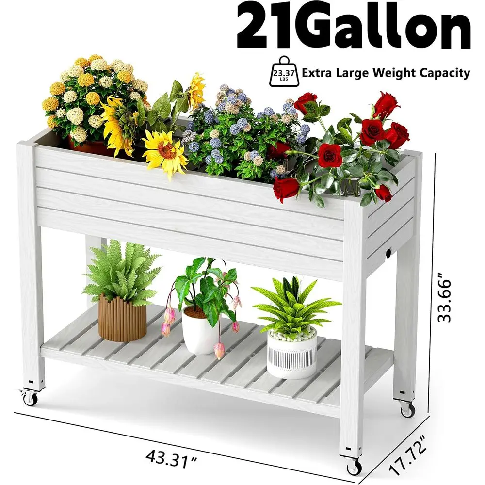 Ayaklı ve Tekerlekli Yükseltil - Garden Storage Box incelemesi ve fiyatı